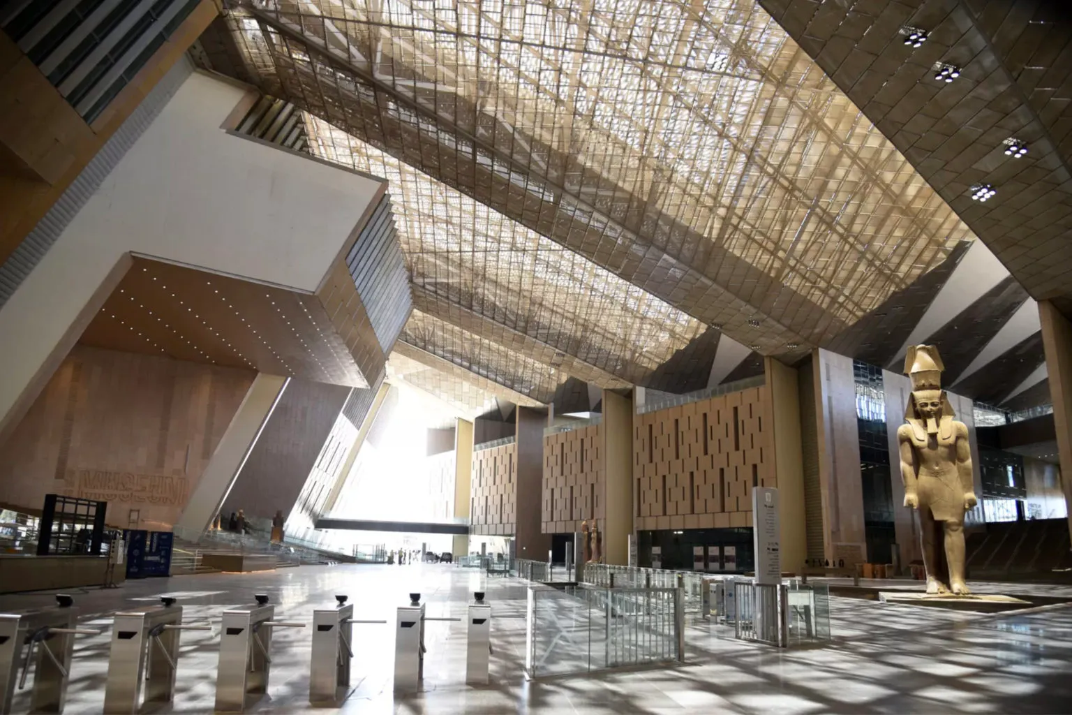 Inside the Grand Egyptian Museum