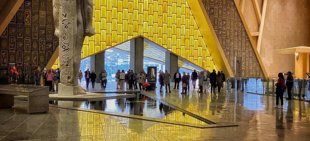 Inside the Grand Egyptian Museum