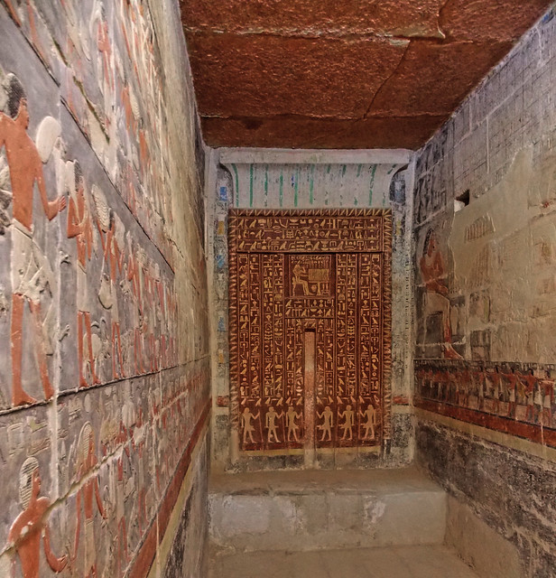 The tomb of Mehu in Saqqara