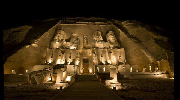 Sound and Light Show in Aswan