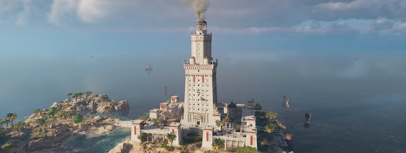 The Lighthouse of Pharos in Alexandria