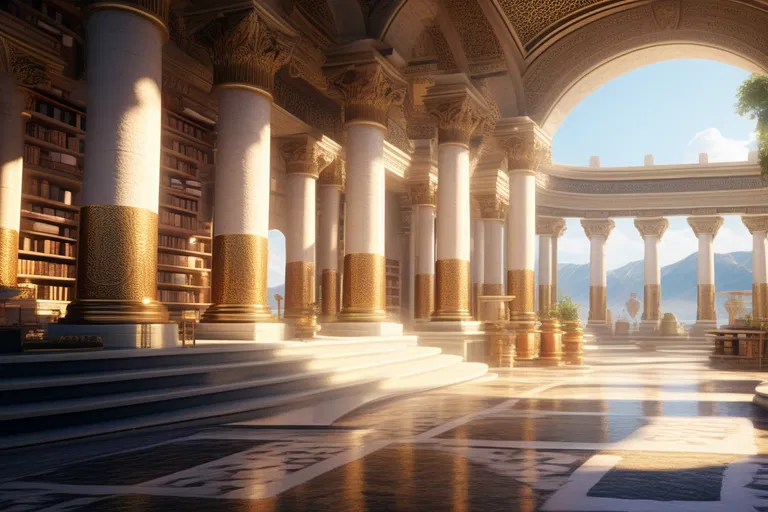 the ancient library of alexandria