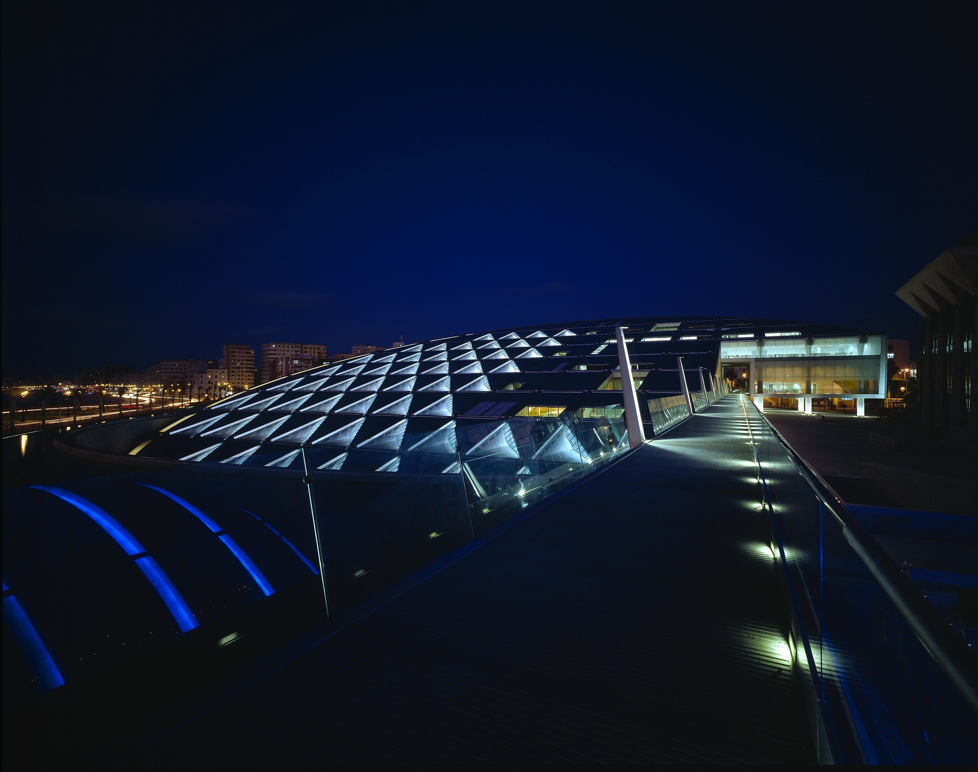 The Bibliotheca Alexandrina or library of Alexandria